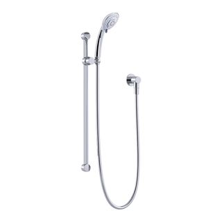 Breeze Crystal Rail Shower - Chrome