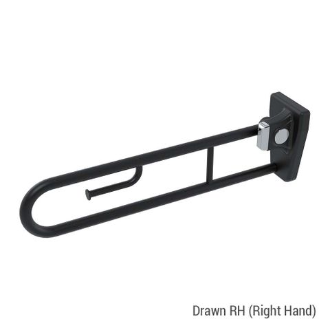 Tiltlock Folding Rail + Roll Holder MB - RH