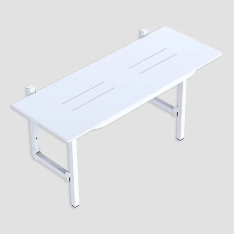 Accessible Folding Shower Seat - White