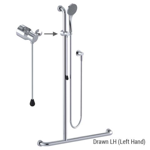 HS Accessible Kit 20 (2m) Chrome 6.5L/min