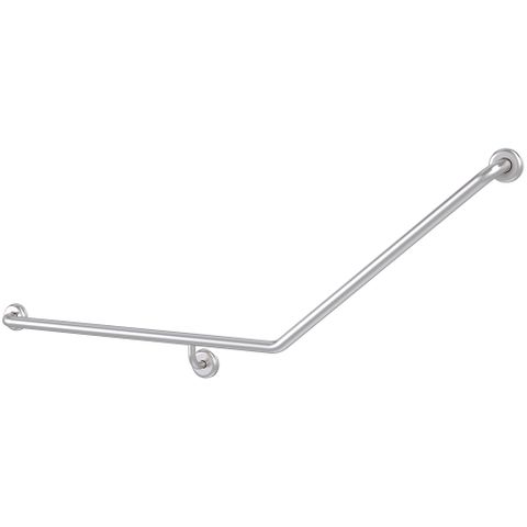 BARIATRIC 870x700mm GRABRAIL- Brushed Stainless