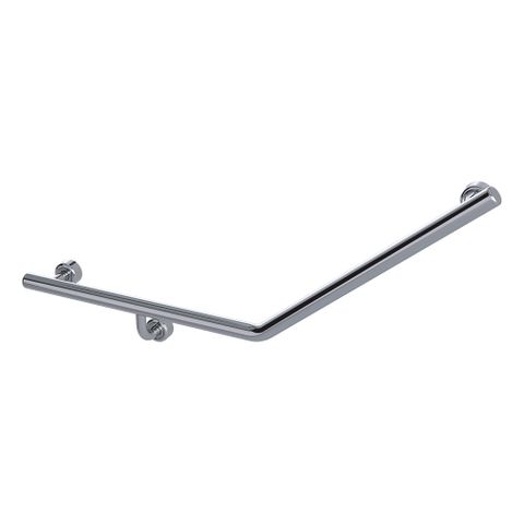 Linear 40° Toilet Rail PS 450x450mm - LH