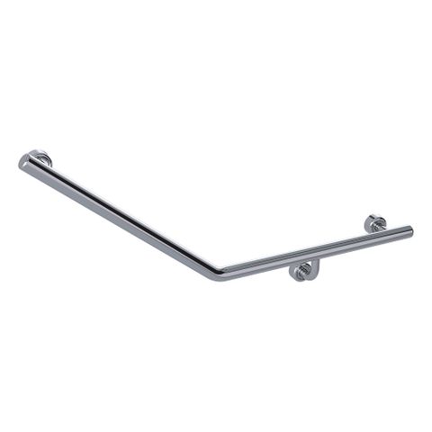 Linear 40° Toilet Rail PS 450x450mm - RH