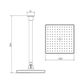 Quewb Vertical Ceiling Shower - 350mm