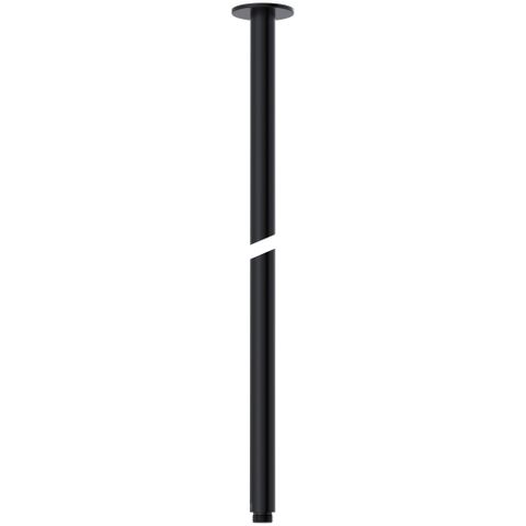 Vertical Shower Arm - Matte Black