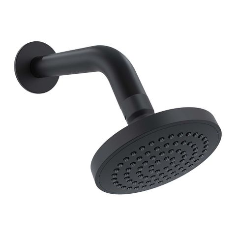 Streamjet 150mm Downswept Arm - Matte Black