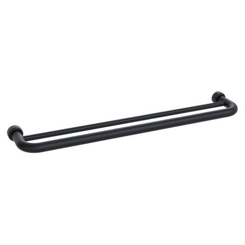 HYG SEAL 800mm/D TOWEL RAIL - MATTE BLACK