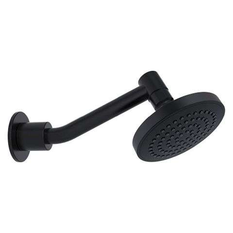 Streamjet Upswept Fixed Arm - Matte Black