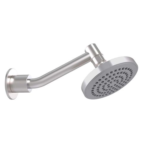 Streamjet Upswept Fixed Arm - Brushed Nickel