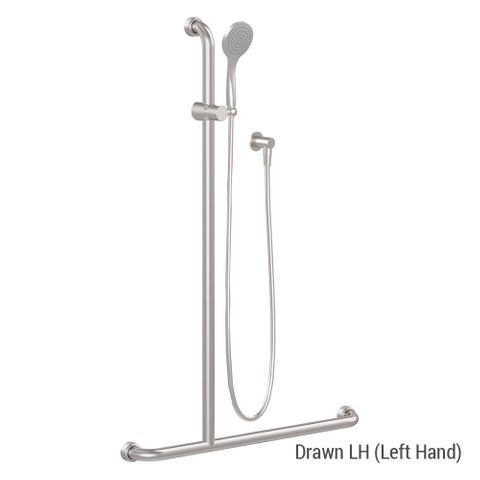 Premium Healthcare/Streamjet Brushed Nickel- LH