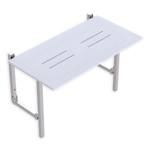 NZS Shower Seat - Brushed Stainless