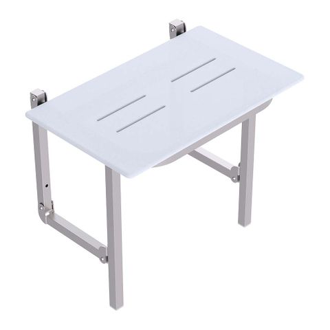 Compact Shower Seat - Brushed Stainless