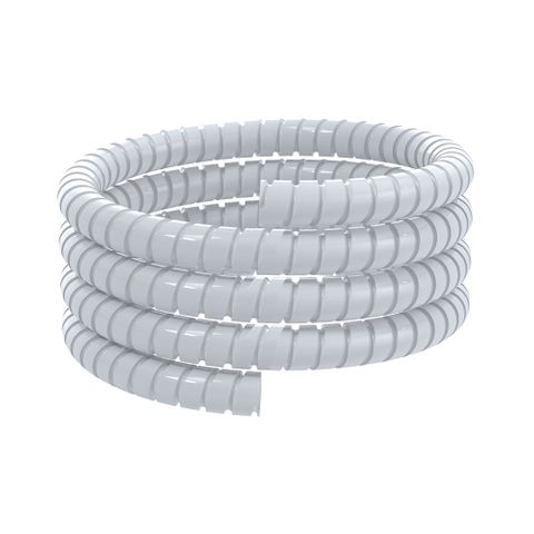 25m Softflex White Spiral Hose