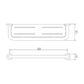 Comfort Collection Shelf 500mm - Brushed Stainless