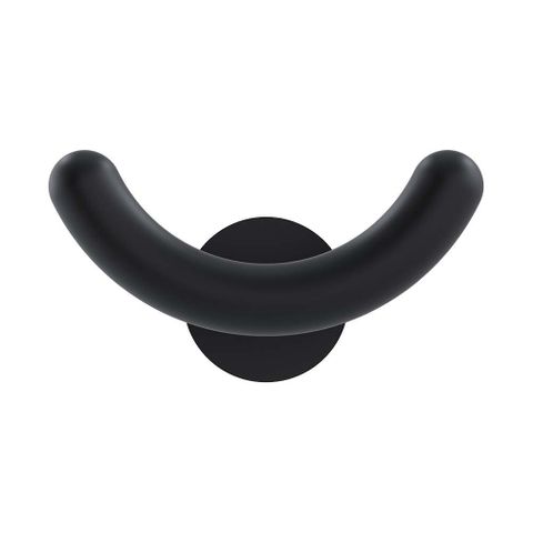 Comfort Double Robe Hook - Matte Black