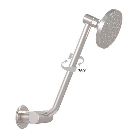 Streamjet Clicklock Arm - Brushed Nickel