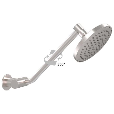 Streamjet XL Clicklock Arm - Brushed Nickel