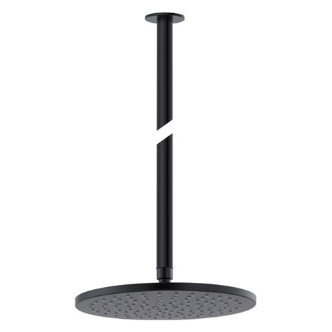 Cosmic 450mm Ceiling Shower - Matte Black