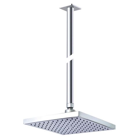 Quewb 450mm Ceiling Shower - Chrome