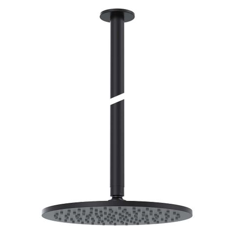 Rainstorm 450mm Ceiling Shower - Matte Black