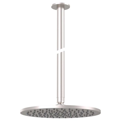 Rainstorm 600mm Ceiling Shower - Brushed Nickel