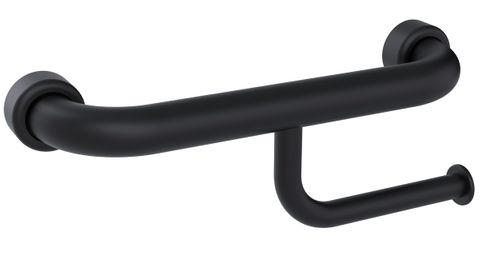 HS Straight Rail with Roll Holder MB 300mm - LH