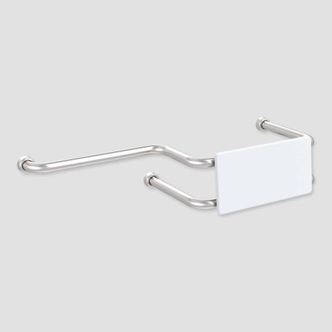 HS Toilet Backrest with ext Wall Mount BS