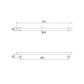 Linear Straight Rail PS 800mm