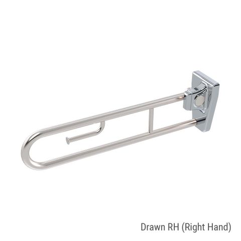 Tiltlock Folding Rail + Roll Holder BS - RH