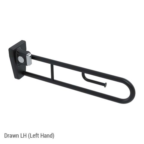 Tiltlock Folding Rail + Roll Holder MB - LH