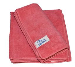 Microfibre Cleaning Cloth Red (3)