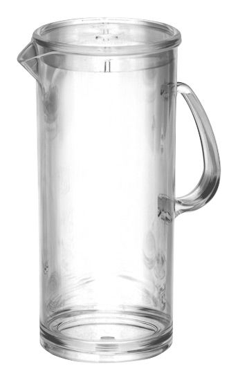 Water Jug with Lid - Polycarbonate 1.5L