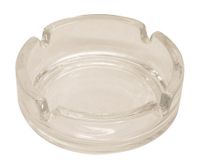 Table Top Ashtray 107mm Clear Glass