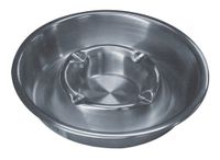 Table Top Ashtray S/S Double Well 160mm (10)