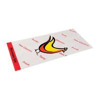 DETPAK Hot Chicken Bag Poly-Lined (500)