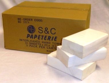 PAPETERIE I/L Towel Large (23 x 37) 2337A 24 x100/ctn