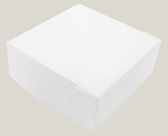 Cake Box 10 x 10 x 4 White (100)