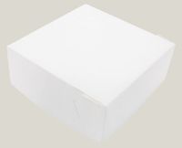 Cake Box 10 x 10 x 4 White (100)