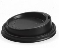 BIOPAK Black Lid for 8, 12, 16 & 20oz BioCups 20 x 50