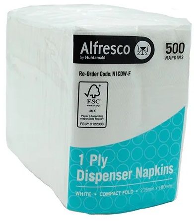 Compact (D Fold) Dispenser Napkin 20x250