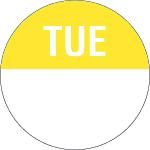 DAYDOT Day of Week 24mm Circles Tuesday (1000)