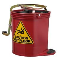 OATES Contractor Mop Bucket Red