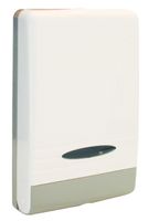 Compact Towel Dispenser ABS Plastic White