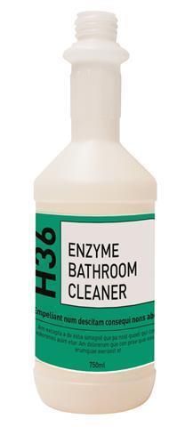 VERIDIA H36 Enzyme Bathroom Cleaner Labelled Bottle / Order Trigger Separately