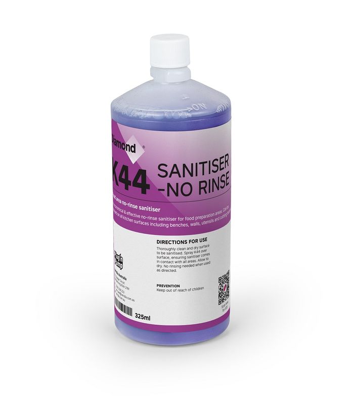 VERIDIA PnP K44 Sanitiser - No Rinse 325mL (6)