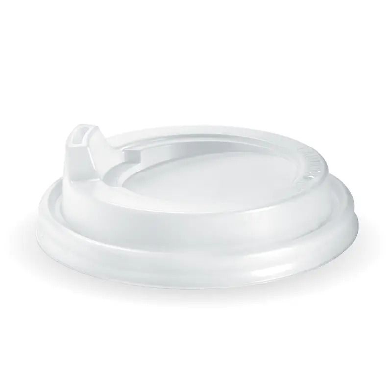 BIOPAK White Sipper Lid for 8, 12, 16 & 20oz BioCups 20 x 50