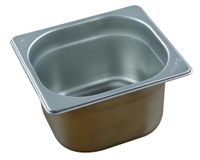 Gastronorm Pan 1/6 Size 176 x 162 x 100mm