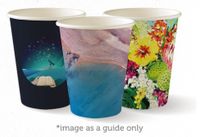 BIOPAK Art Series DW Cup 8oz Short (90mm diam) 20 x 50