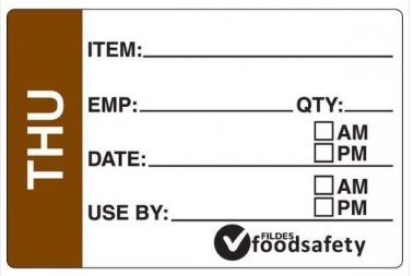 DAYDOT Prep Day of Week Dissolvable Thursday (250)