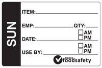 DAYDOT Prep Day of Week Dissolvable Sunday (250)